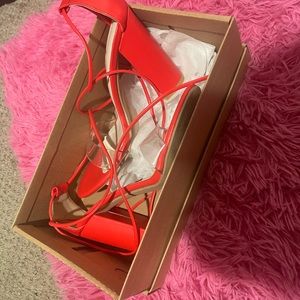 Red String up heels